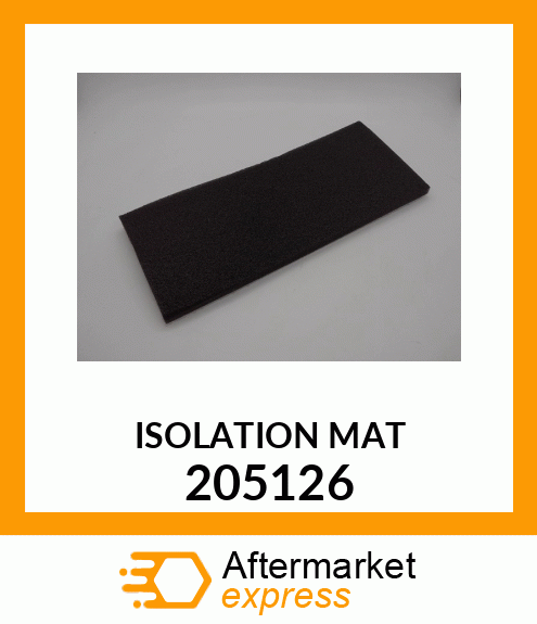 ISOLATION MAT 205126