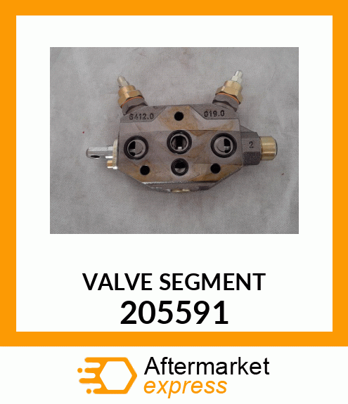 VALVE SEGMENT 205591