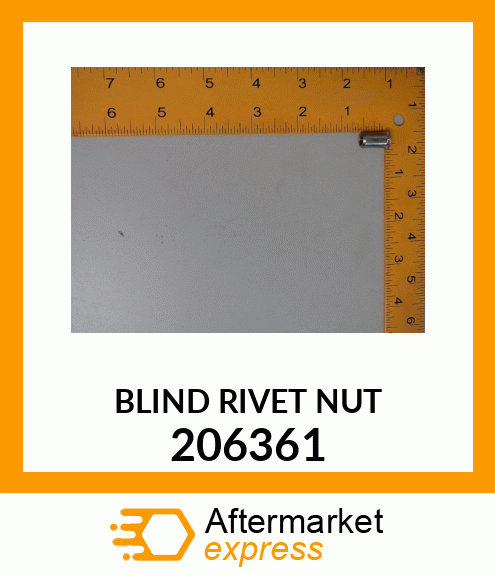 BLIND RIVET NUT 206361