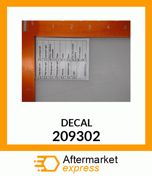 DECAL 209302