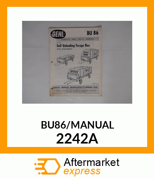 BU86/MANUAL 2242A