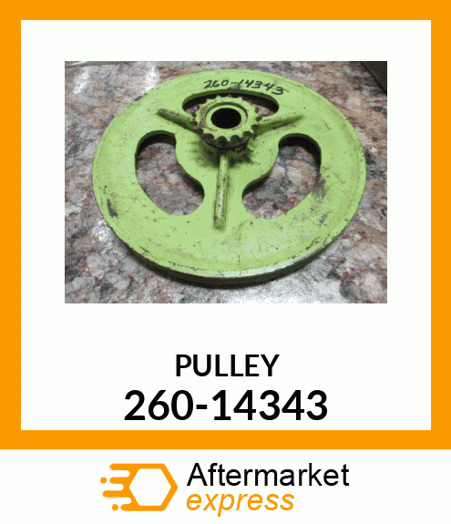 PULLEY 260-14343