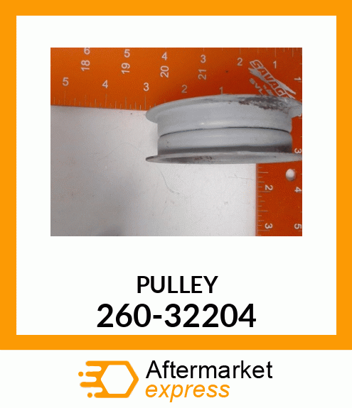 PULLEY 260-32204