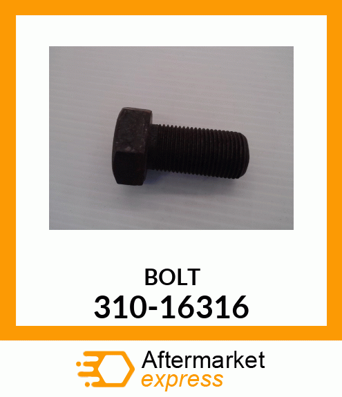 BOLT 310-16316