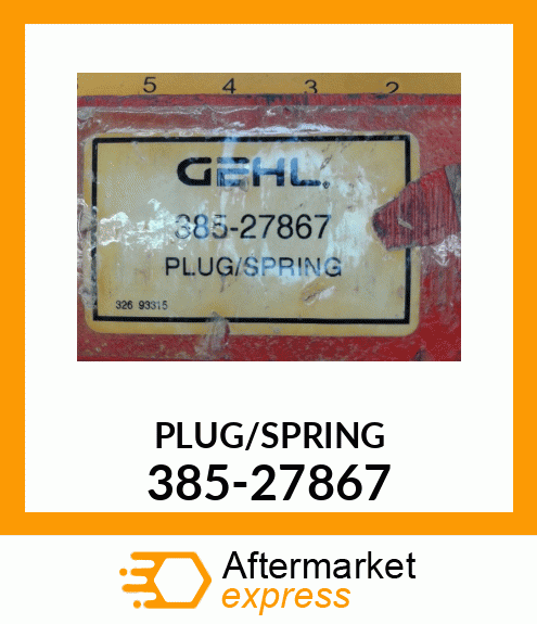 PLUG/SPRING 385-27867