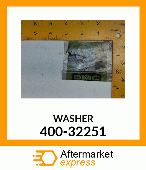 WASHER 400-32251