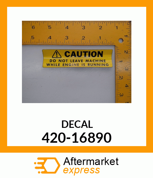 DECAL 420-16890