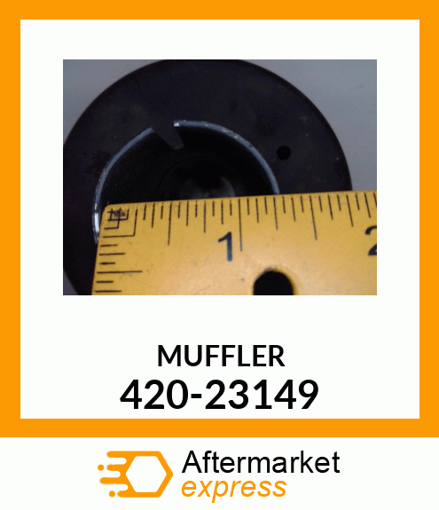 MUFFLER 420-23149