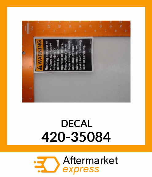 DECAL 420-35084