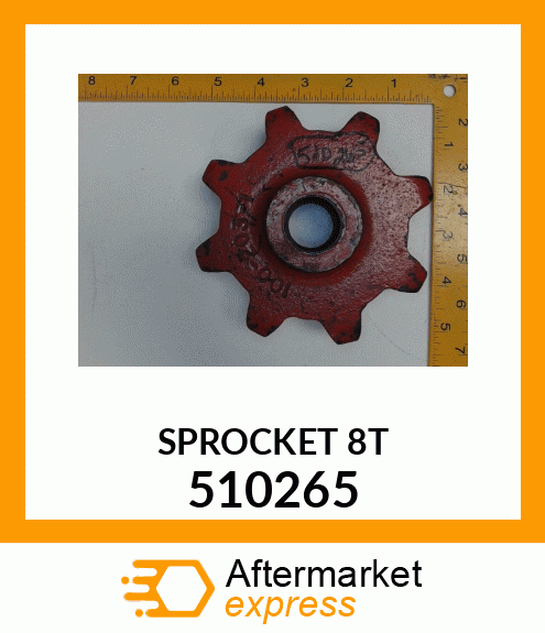 SPROCKET 8T 510265