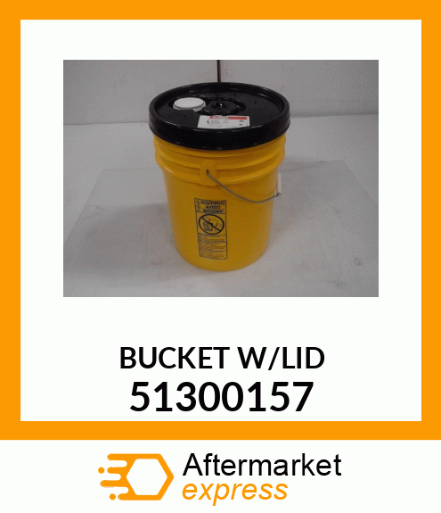 BUCKET_W/LID 51300157