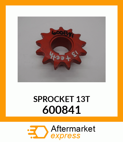 SPROCKET 13T 600841