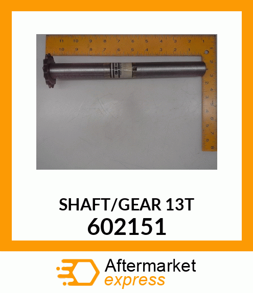 SHAFT/GEAR_13T_ 602151