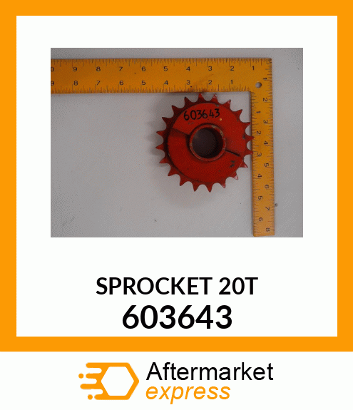 SPROCKET_20T 603643