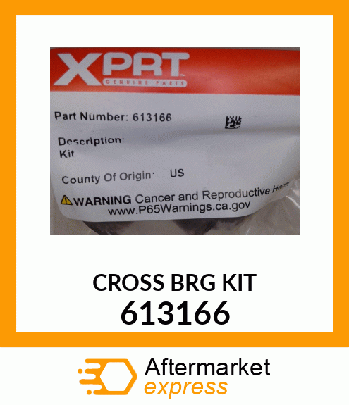 CROSS BRG KIT 613166