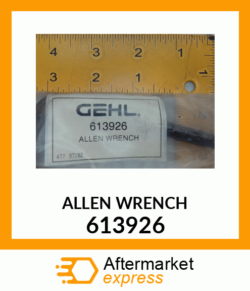 ALLEN WRENCH 613926