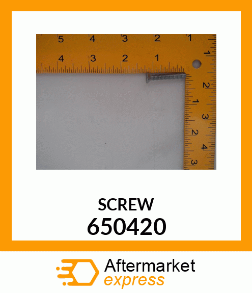 SCREW 650420