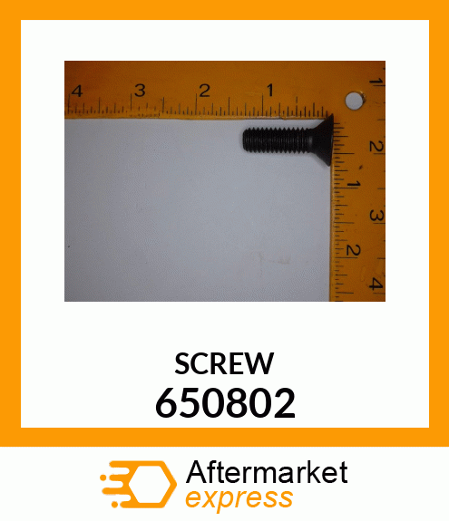 SCREW 650802