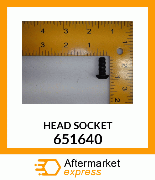 HEAD SOCKET 651640