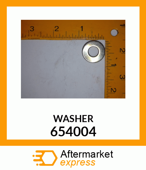 WASHER 654004