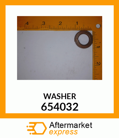 WASHER 654032