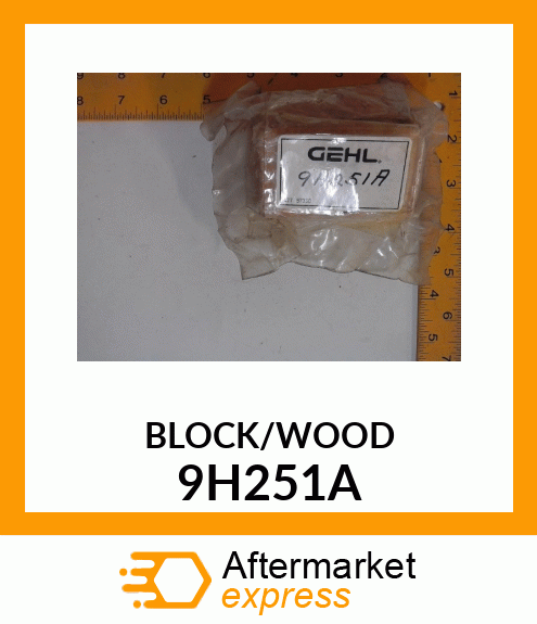 BLOCK/WOOD 9H251A