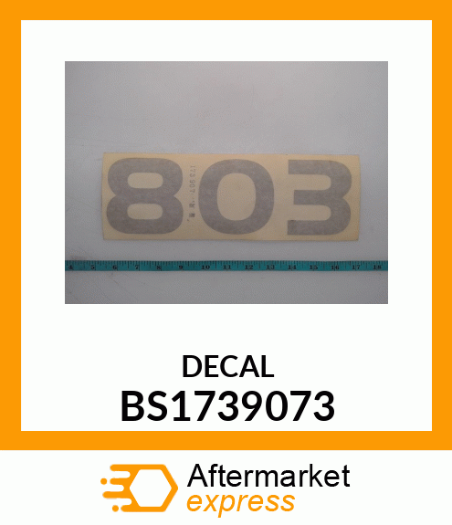 DECAL BS1739073