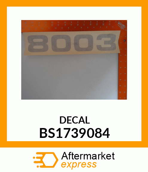 DECAL BS1739084