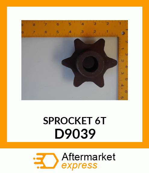 SPROCKET_6T D9039