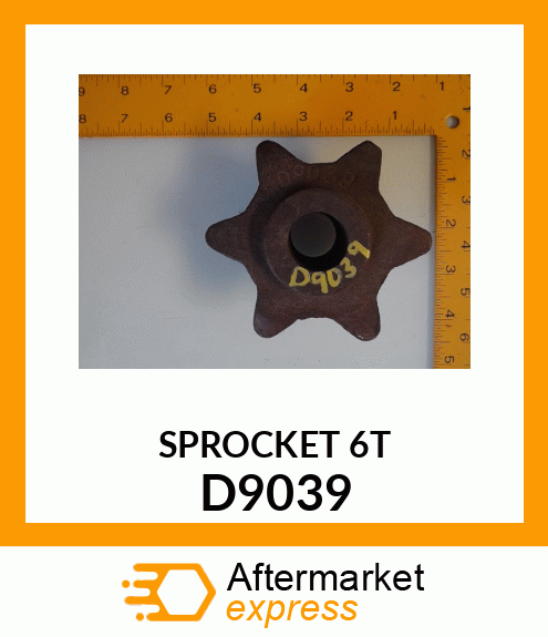 SPROCKET_6T D9039