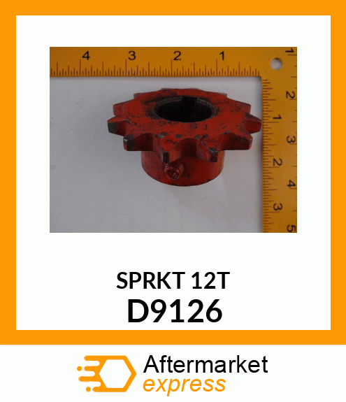 SPRKT_12T D9126