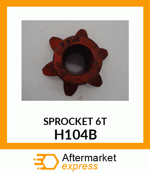 SPROCKET_6T H104B