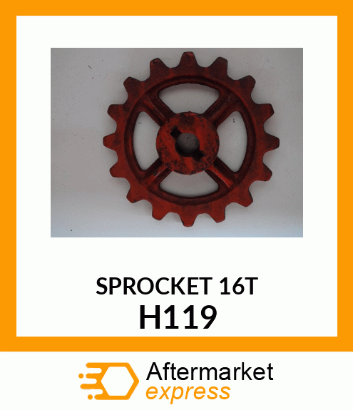 SPROCKET_16T H119