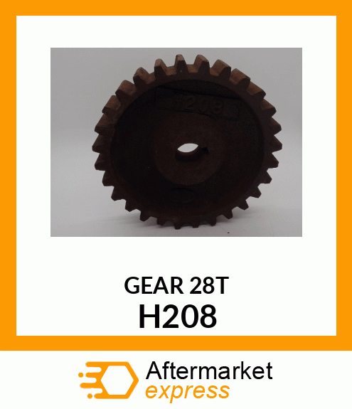 GEAR_28T H208