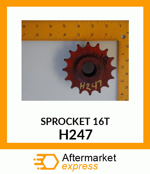 SPROCKET_16T H247