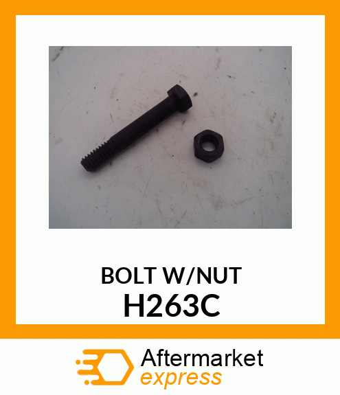 BOLT_W/NUT H263C