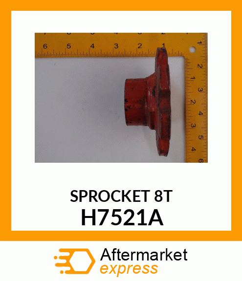 SPROCKET_8T H7521A