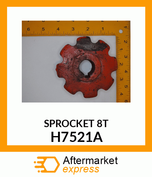 SPROCKET_8T H7521A