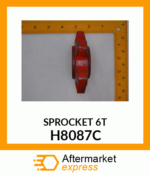 SPROCKET_6T H8087C