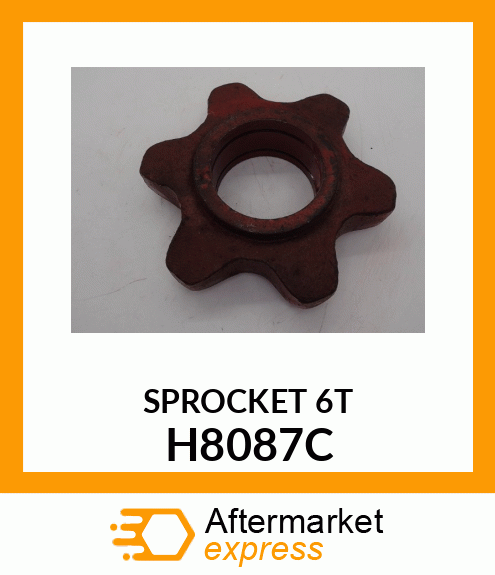 SPROCKET_6T H8087C