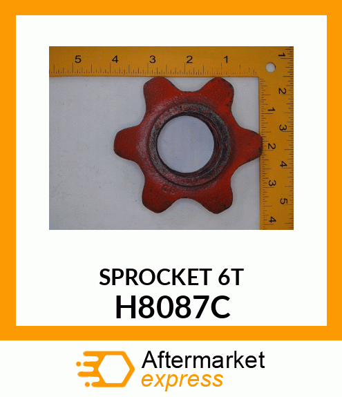 SPROCKET_6T H8087C