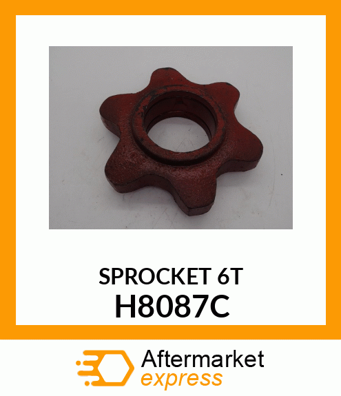 SPROCKET_6T H8087C