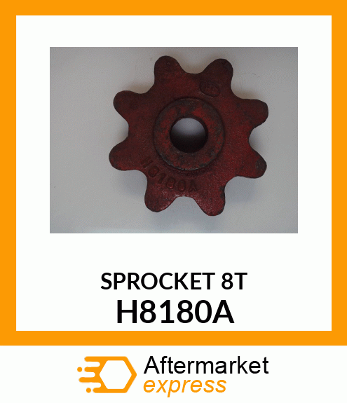 SPROCKET_8T H8180A