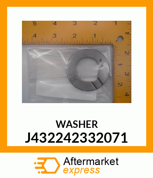 WASHER J432242332071