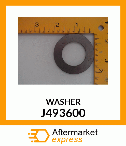 WASHER J493600