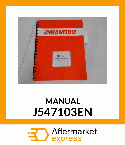 MANUAL J547103EN