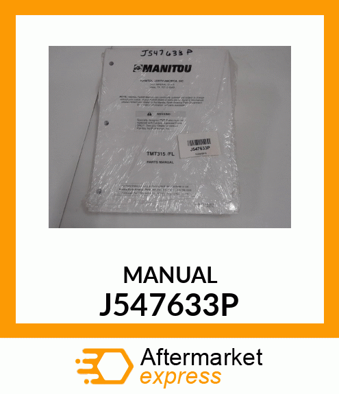 MANUAL J547633P