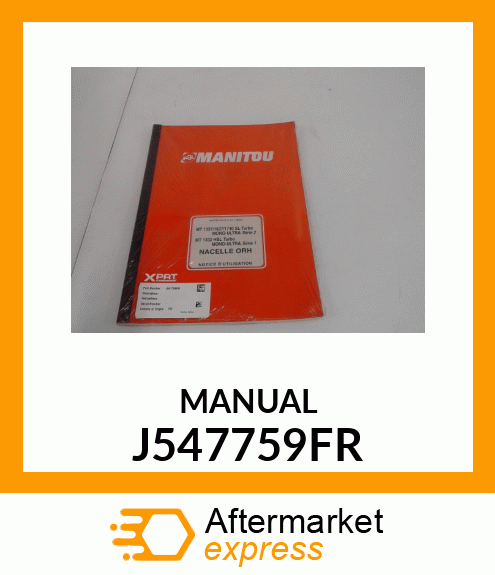 MANUAL J547759FR