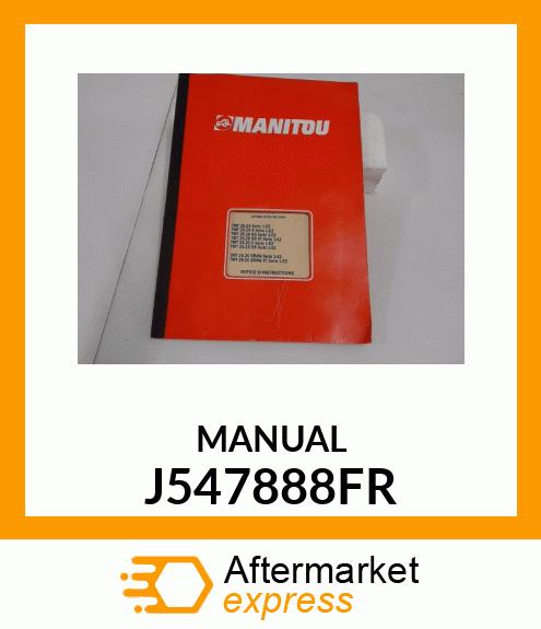 MANUAL J547888FR