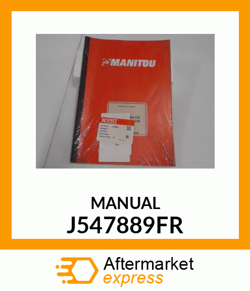 MANUAL J547889FR